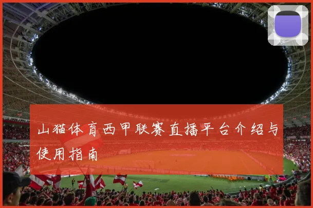 山猫体育西甲联赛直播平台介绍与使用指南